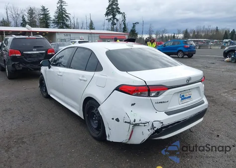 2021 Toyota Corolla Le из США, поврежденный, VIN 5YFEPMAEXMP227257
